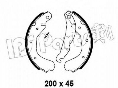 IPS PARTS ibl4999 -  Тормозные колодки